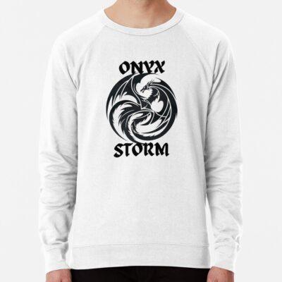 Onyx Storm Quest Squad Fourth Wing Fantasy Book Illustration Design Sweatshirt