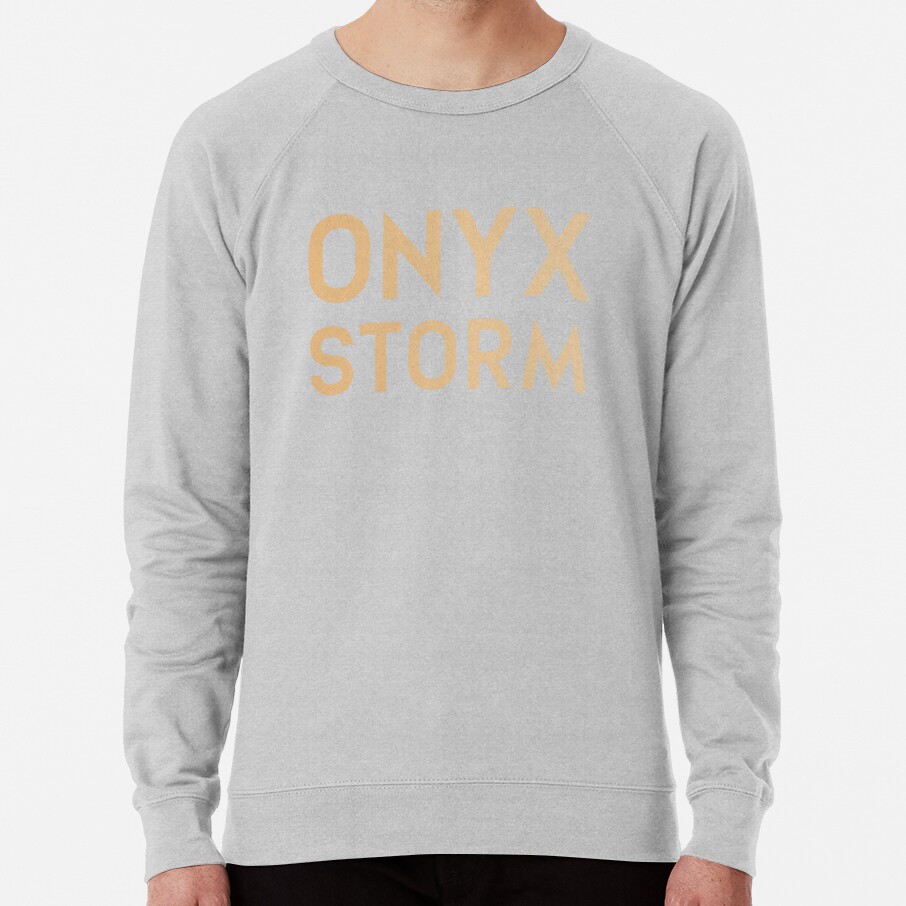 Onyx Storm Logo Gold Sweatshirt - Image 4