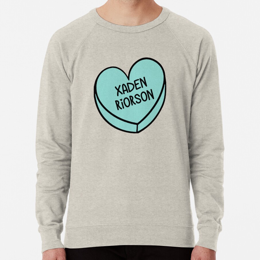 Fourth Wing Xaden Riorson Love Heart Sweatshirt
