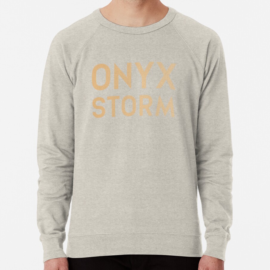 Onyx Storm Logo Gold Sweatshirt - Image 3