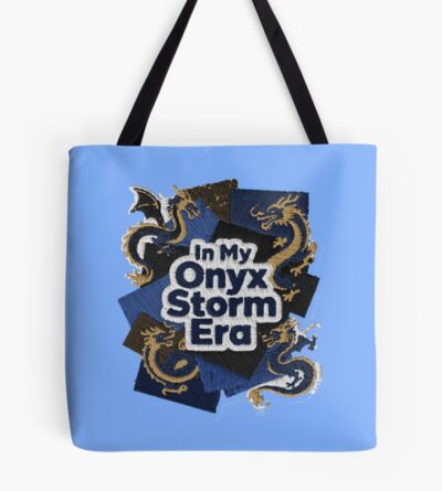 In My Onyx Storm Era Embroidered Tote Bag