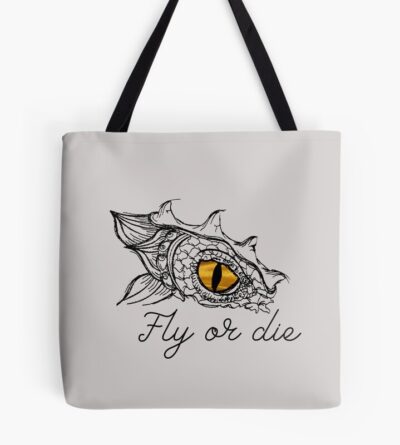 Onyx Storm Quote Tote Bag