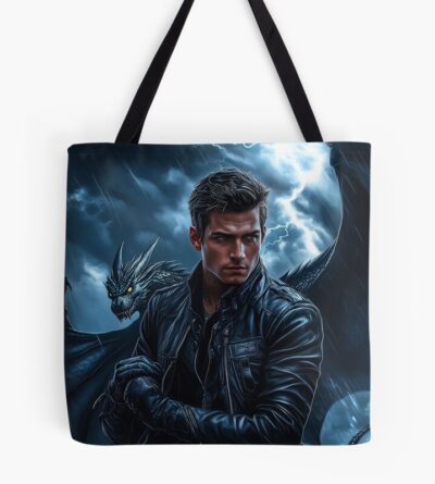 Xaden Riorson Onyx Storm Fourth Wing Tote Bag