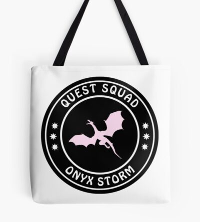 Onyx Storm Quest Squad Tote Bag
