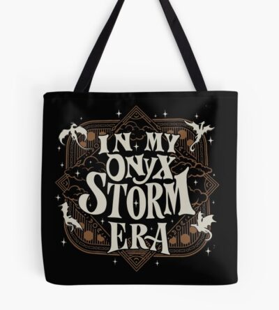 In My Onyx Storm Era Square Tote Bag