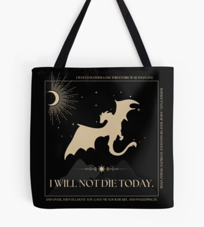 Onyx Storm Inspired Design Tote Bag