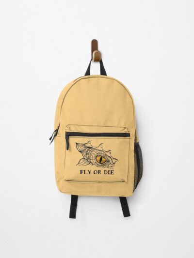 Fourth Wing And Iron Flame Spines Fly Or Die Backpack