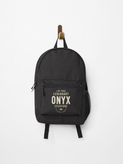 The Legendary Onyx Custom Name Onyx Backpack