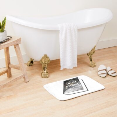 Alternative view of Onyx Storm Book Sticker Bath Mat