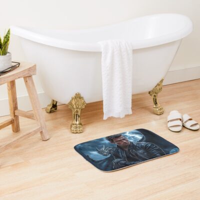 Alternative view of Xaden Riorson Onyx Storm Fourth Wing Bath Mat