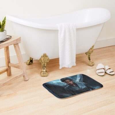 Alternative view of Mira Sorrengail Onyx Storm Fourth Wing Bath Mat