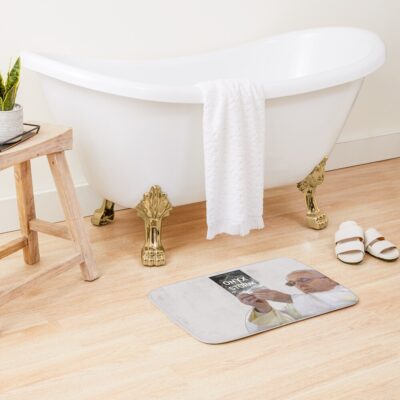 Alternative view of Pope Holding Onyx Storm Rebecca Yarros Bath Mat
