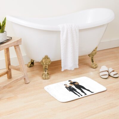 Alternative view of Violet Sorrengail And Xaden Riorson Bath Mat