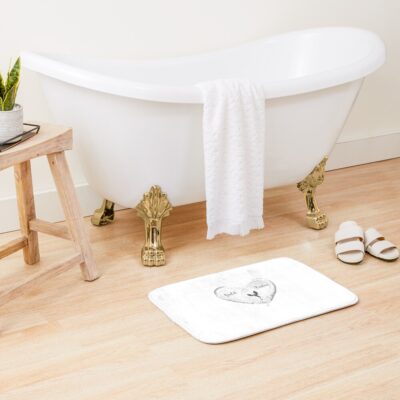 Alternative view of Violet And Xaden Bath Mat
