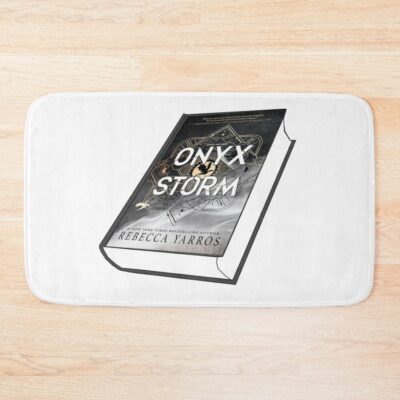 Onyx Storm Book Sticker Bath Mat