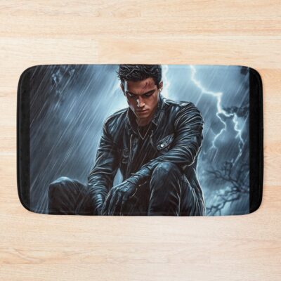 Xaden Riorson Onyx Storm Fourth Wing Bath Mat