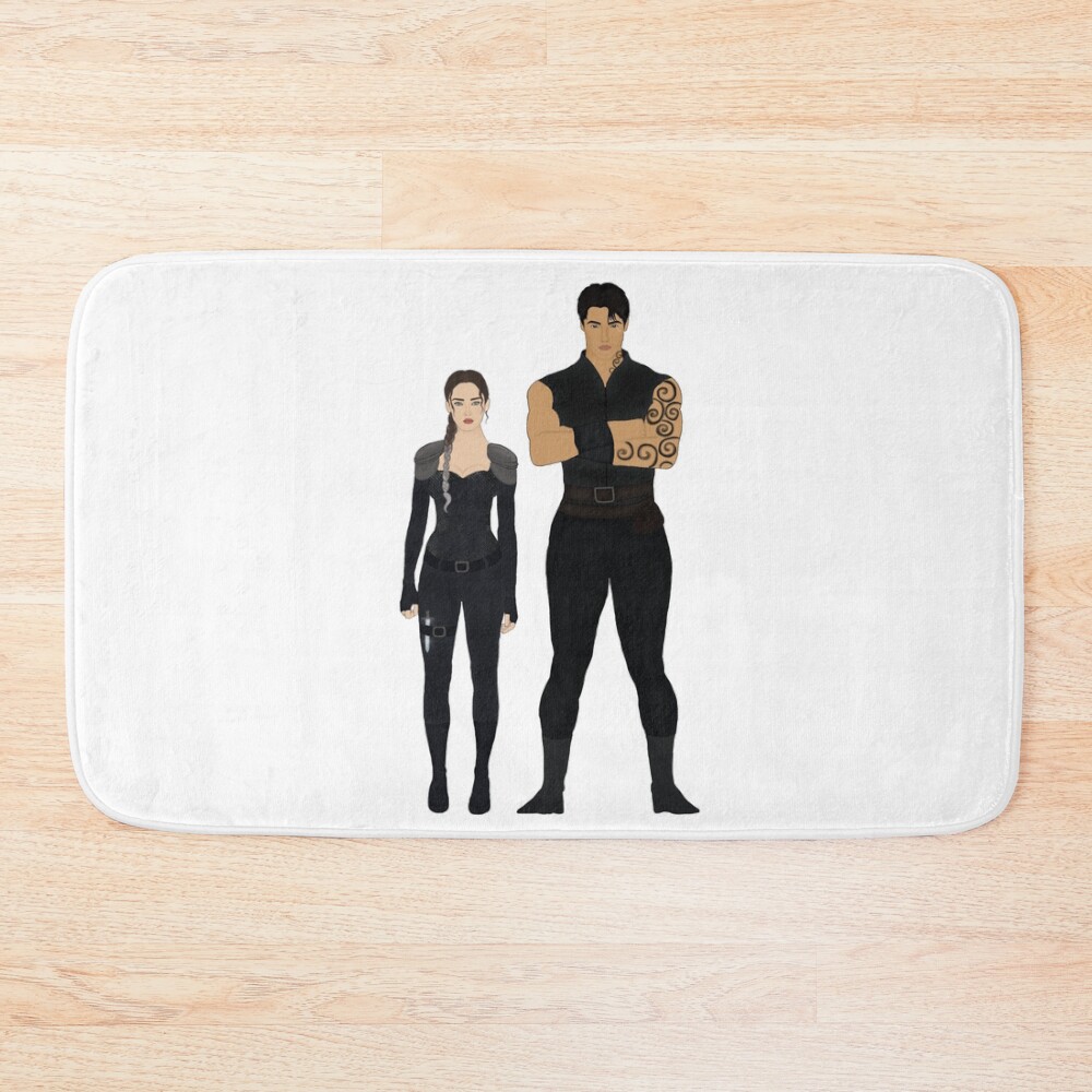 Violet Sorrengail And Xaden Riorson Bath Mat