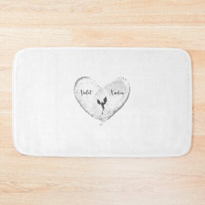 Violet And Xaden Bath Mat