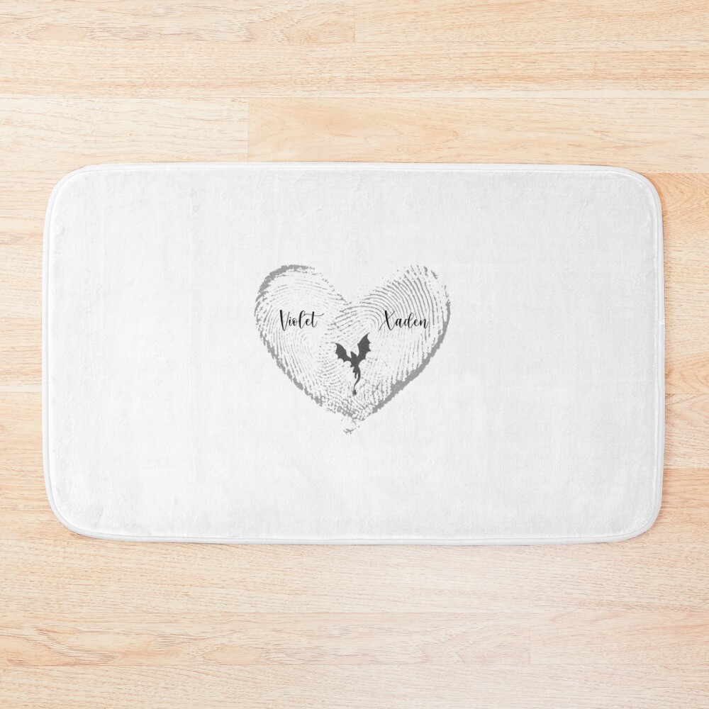 Violet And Xaden Bath Mat