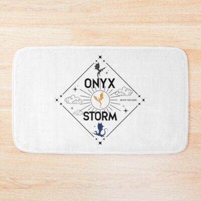 Onyx Storm Bath Mat