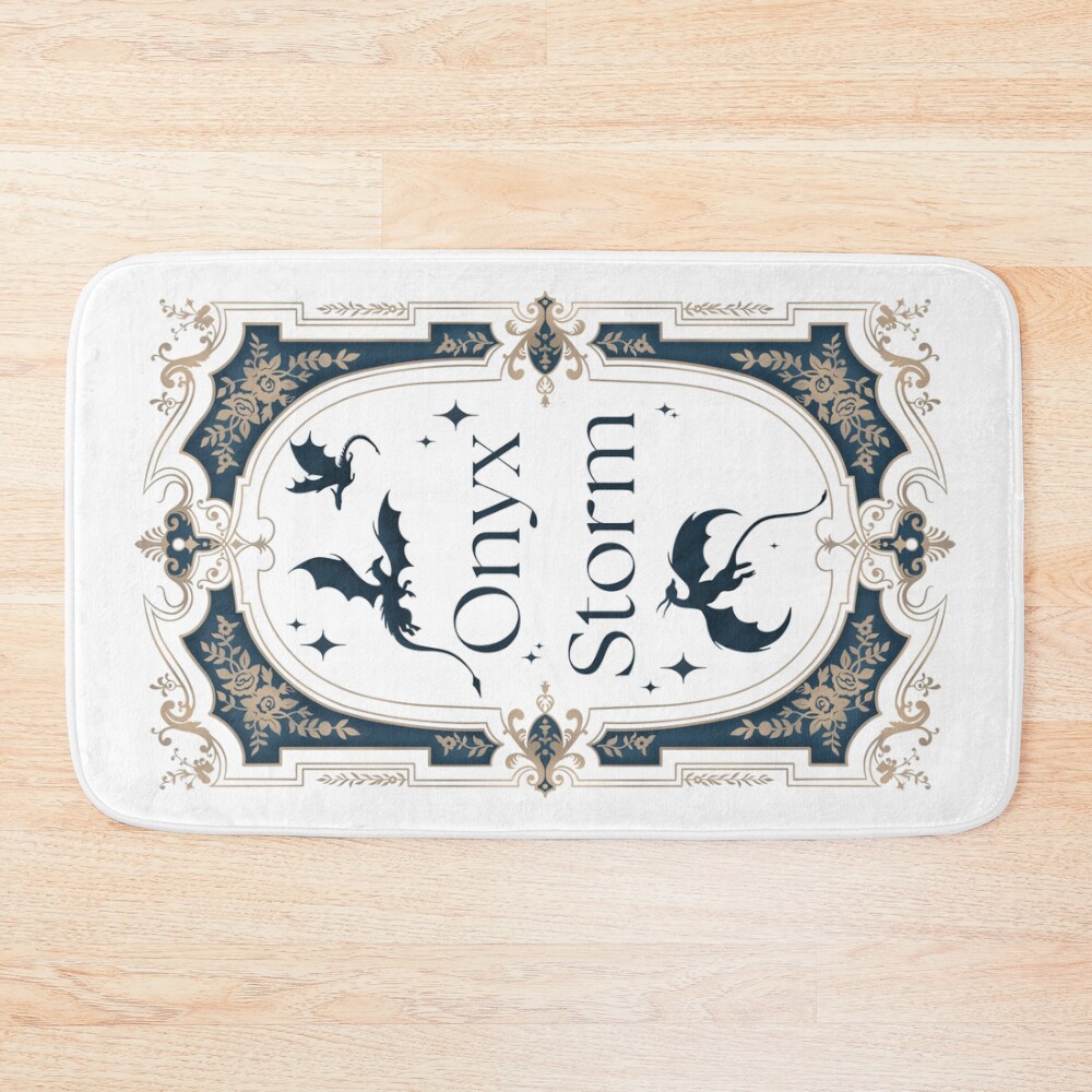 Onyx Storm Bath Mat