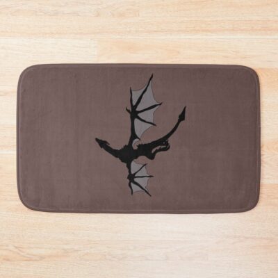 Onyx Storm Dragon Bath Mat