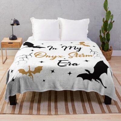 In My Onyx Storm Era Throw Blanket