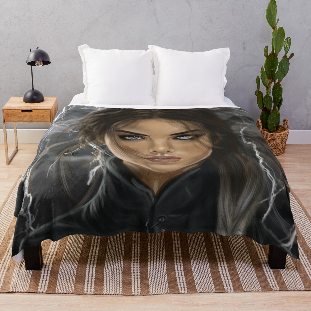 Violet Sorrengail Throw Blanket