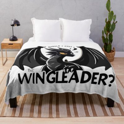 Should I Call The Wingleader Throw Blanket