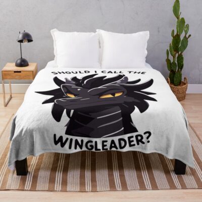 The Wingleader Head Throw Blanket