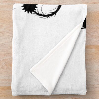 Alternative view of Dragon Fam Tairn Andarna And Sgaeyl Throw Blanket
