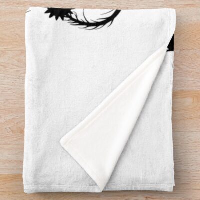 Alternative view of Tairn And Sgaeyl Throw Blanket