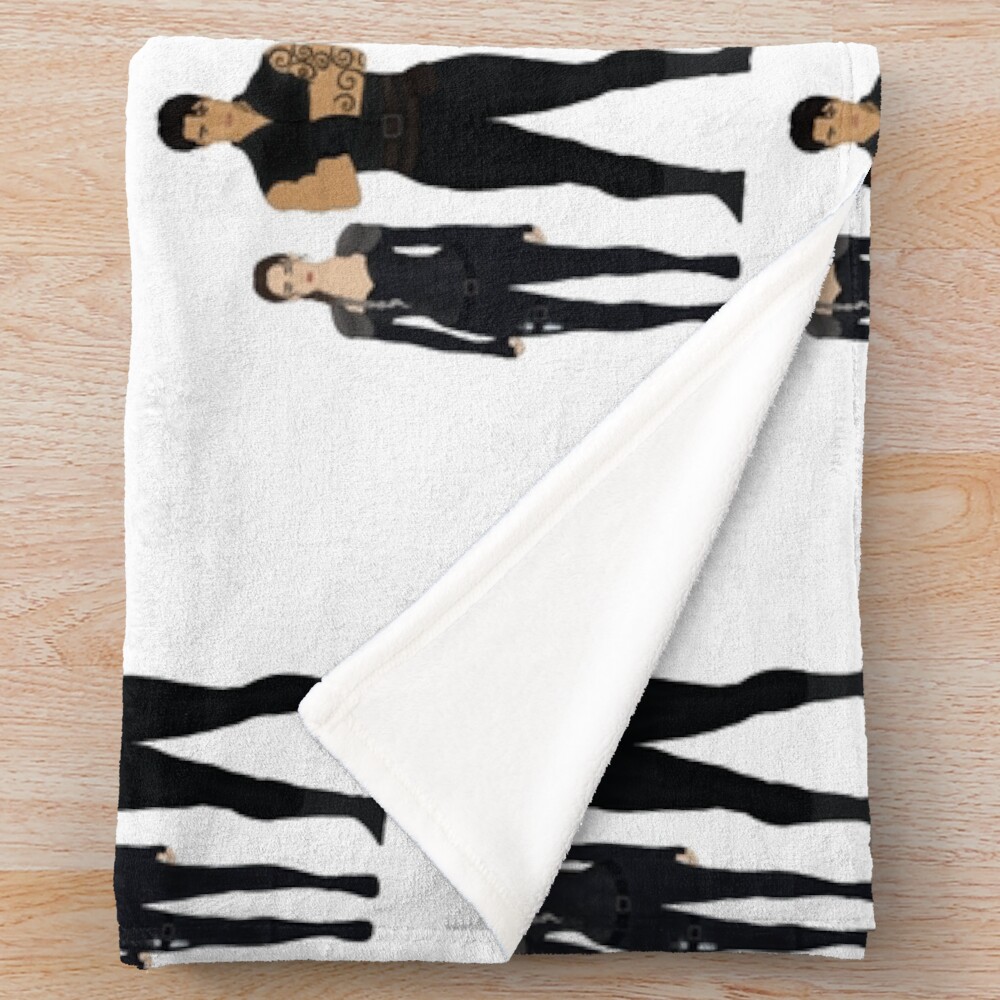 Violet Sorrengail And Xaden Riorson Throw Blanket - Image 2