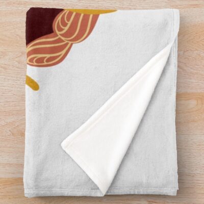 Alternative view of Xaden Fourth Wing Throw Blanket