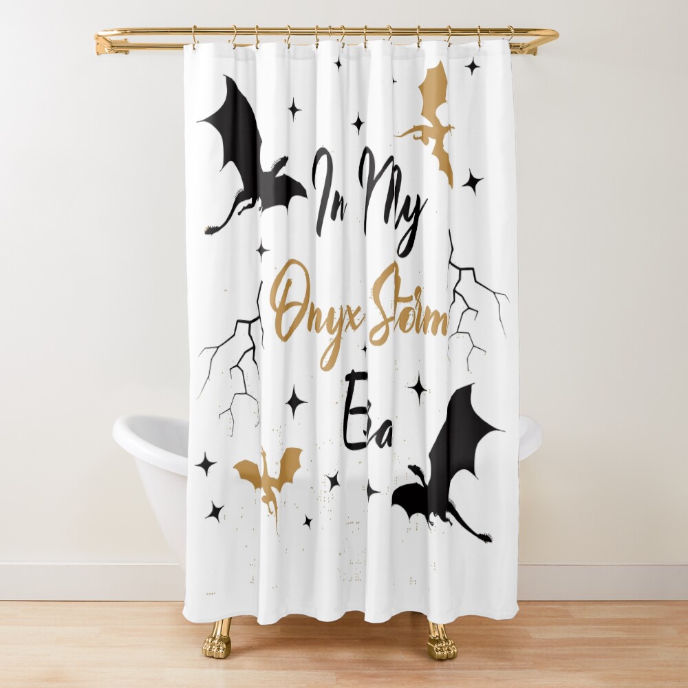 In My Onyx Storm Era Shower Curtain