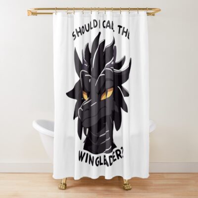 The Wingleader Head Shower Curtain