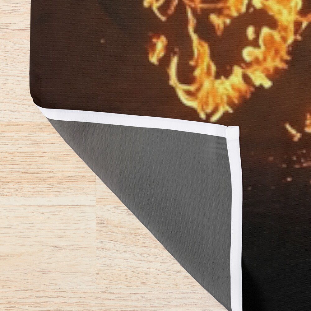 Onyx Storm Inspired Dragon Shower Curtain - Image 2