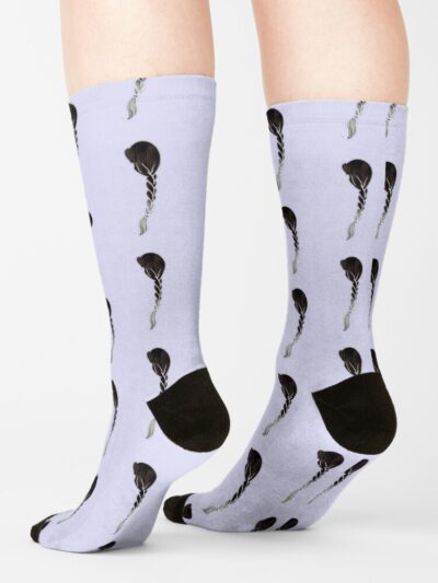 Alternative view of Fourth Wing Violet Sorrengail Sock
