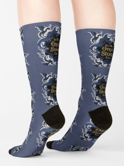 Alternative view of In My Onyx Storm Era Embroidered Sock