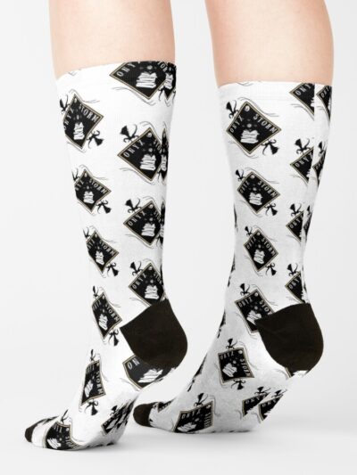 Alternative view of Onyx Pattern Crew Socks