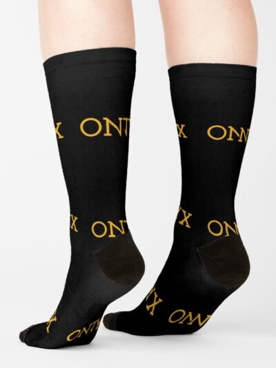 Alternative view of Onyx Black Art Sock