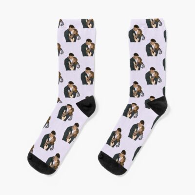 Fourth Wing X Love Theoretically Crossover Socks