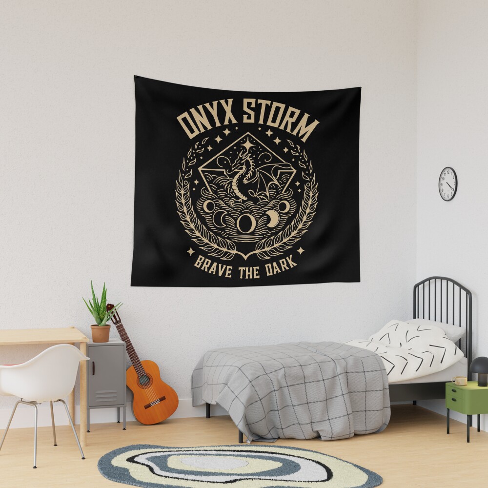 Brave The Dark Fourth Wing Basgiath Tapestry