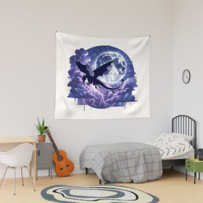 Tairn Lightning Storm Tapestry